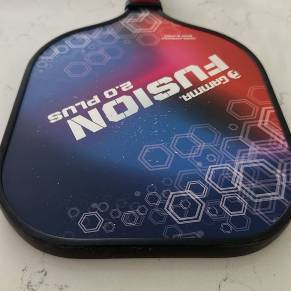 PICKLEBALL PADDLE BEGINNER - INTERMEDIATE GAMMA FUSION 2.0 like new - Picture 3 of 4